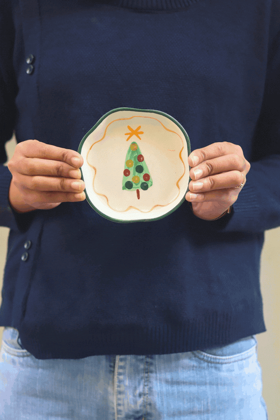 The Xmas Dessert Plate