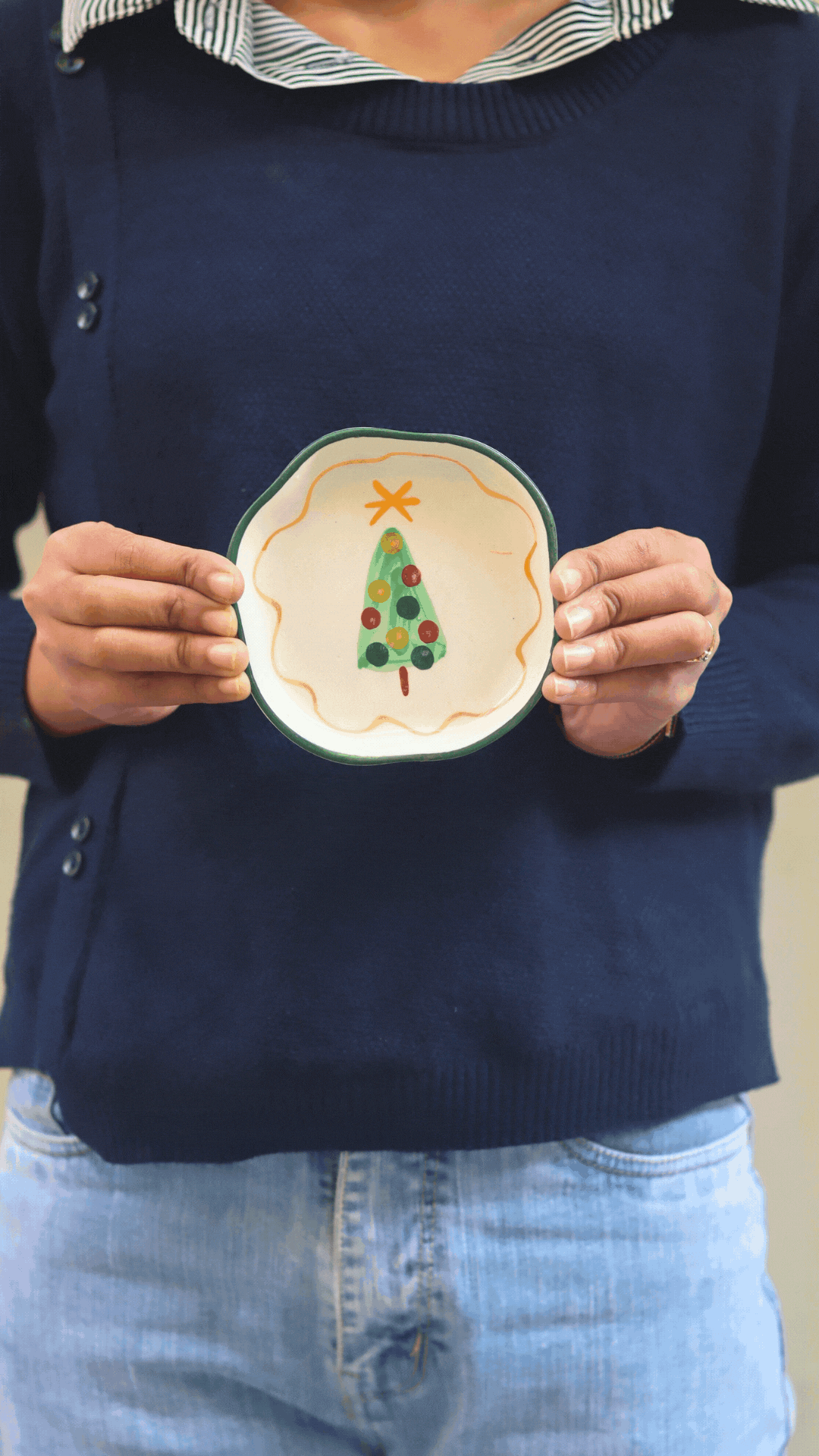 The Xmas Dessert Plate