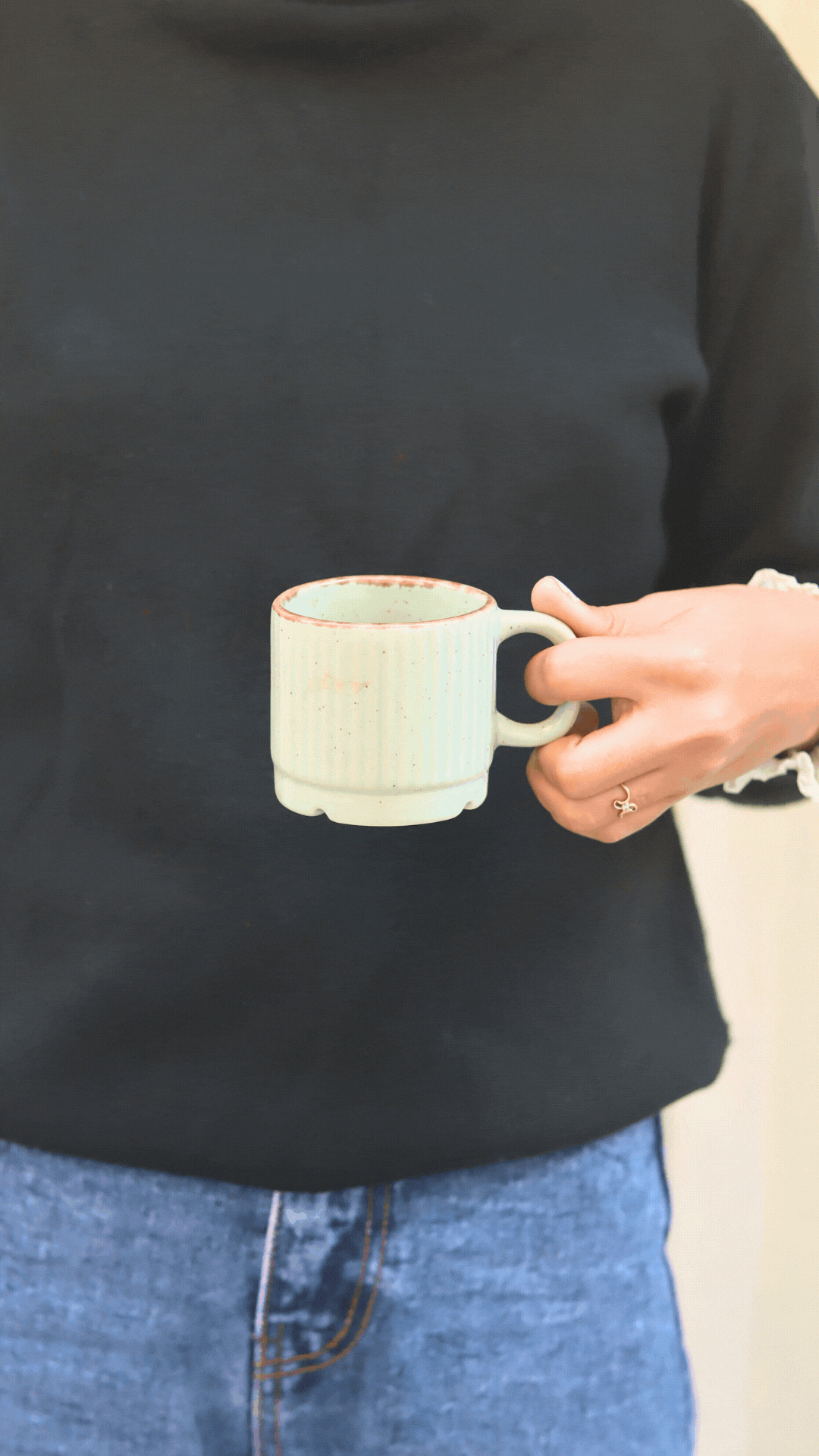 Mint Bliss Tea Cups - Set of 6