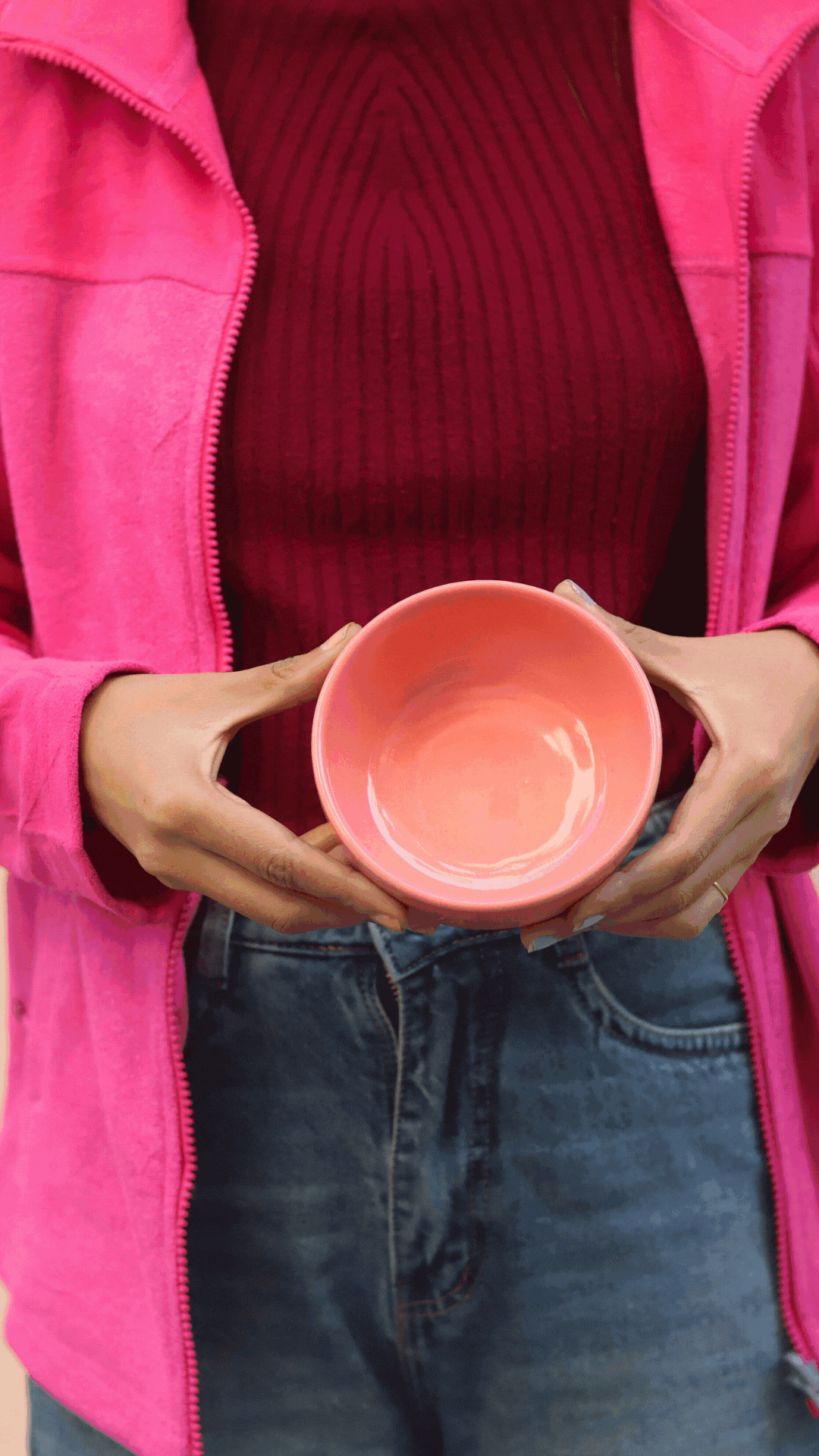 Pink Matcha Bowl