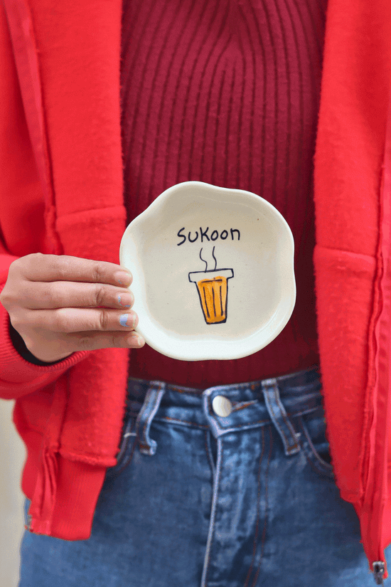 Sukoon - Handmade Dessert Plate