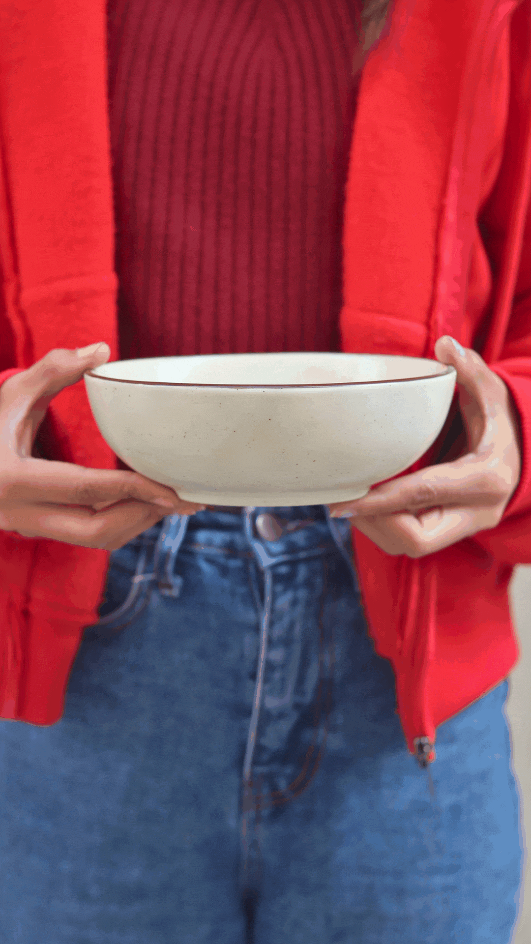 Ivory Bliss Curry Bowl (Set of Four - Get 2 FREE)