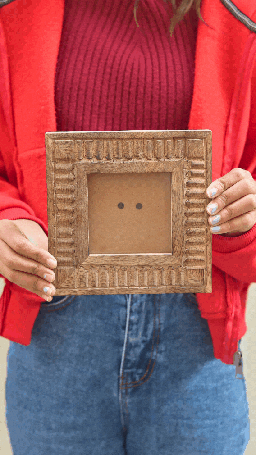 Modern Square Wooden Frame