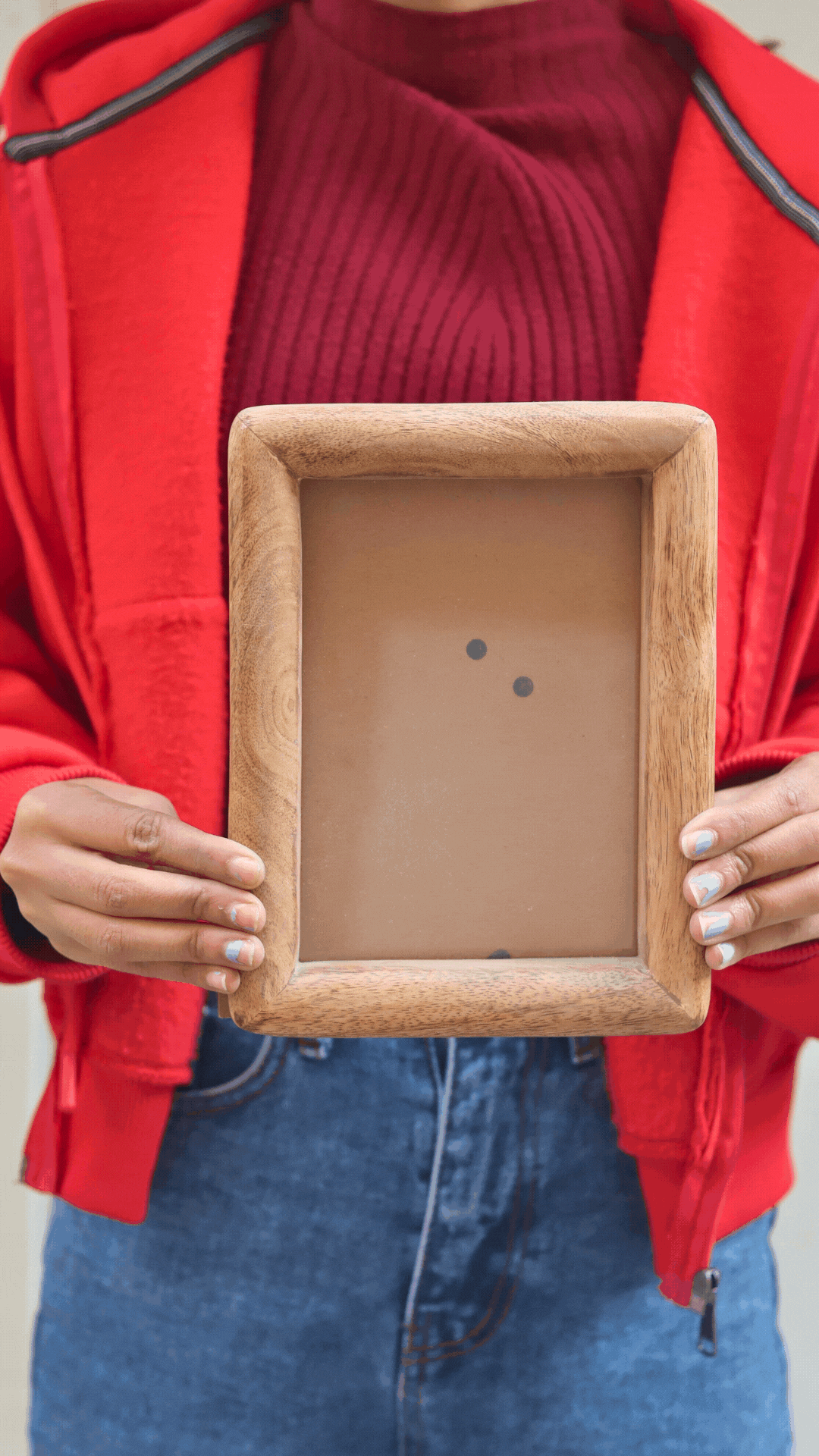 Rounded Wooden Frame