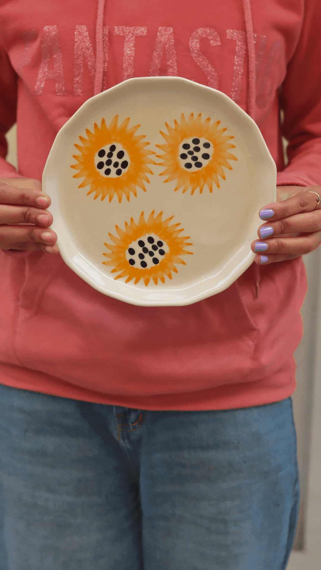 Sunflower Plate