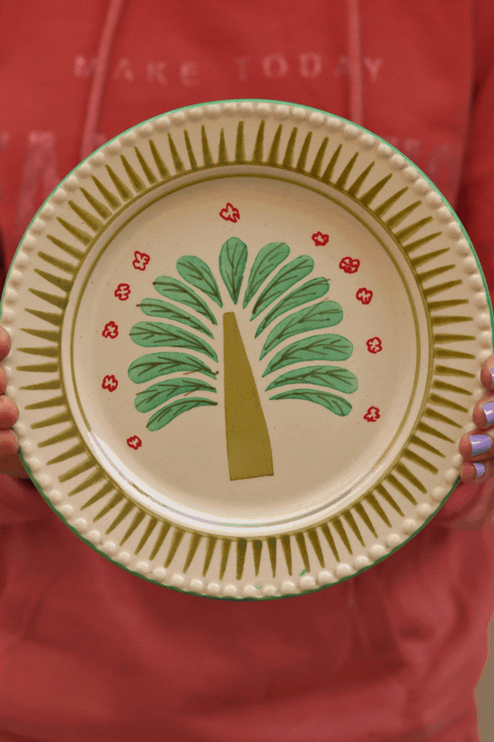 Christmasy Plate