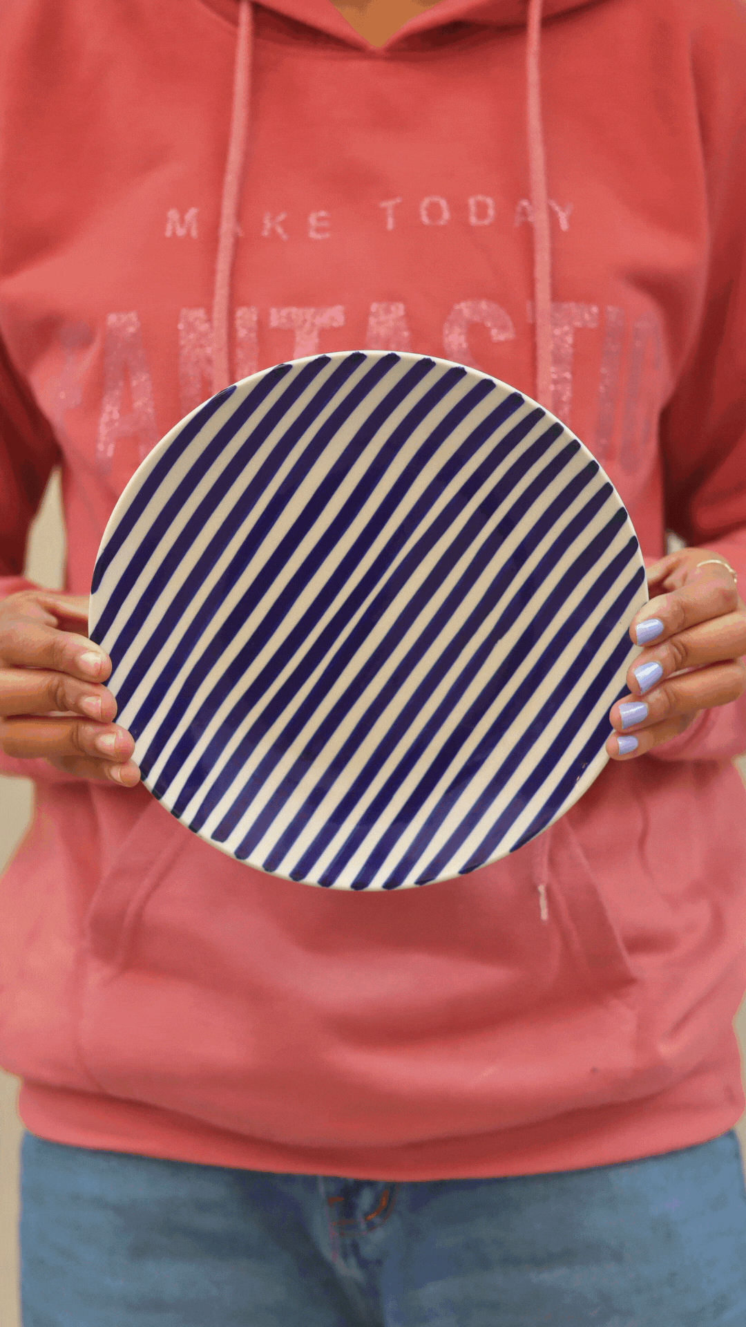 Thick Stripes // Plate