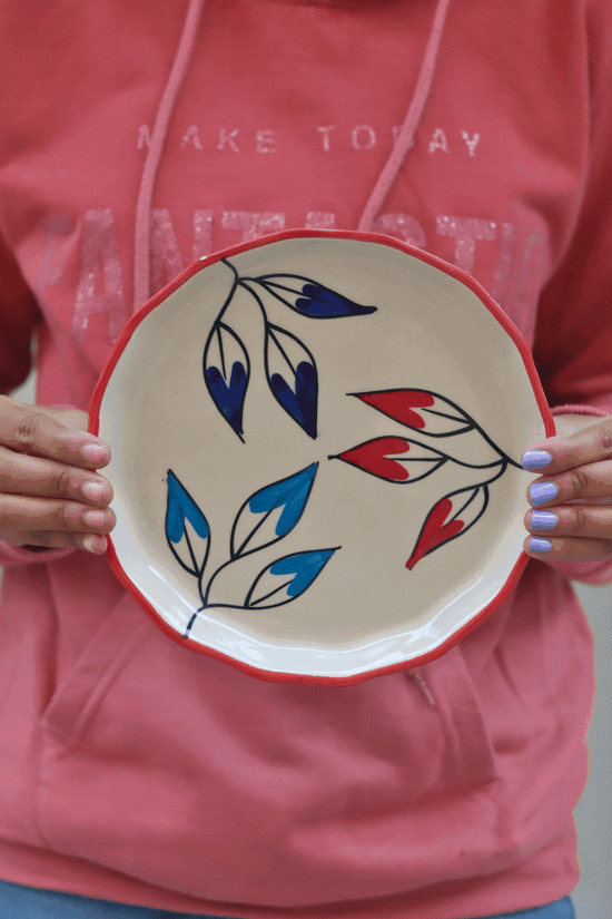 Christmas Fern Plate