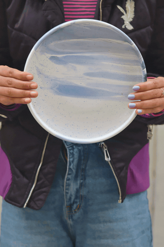 Black Marble Platter
