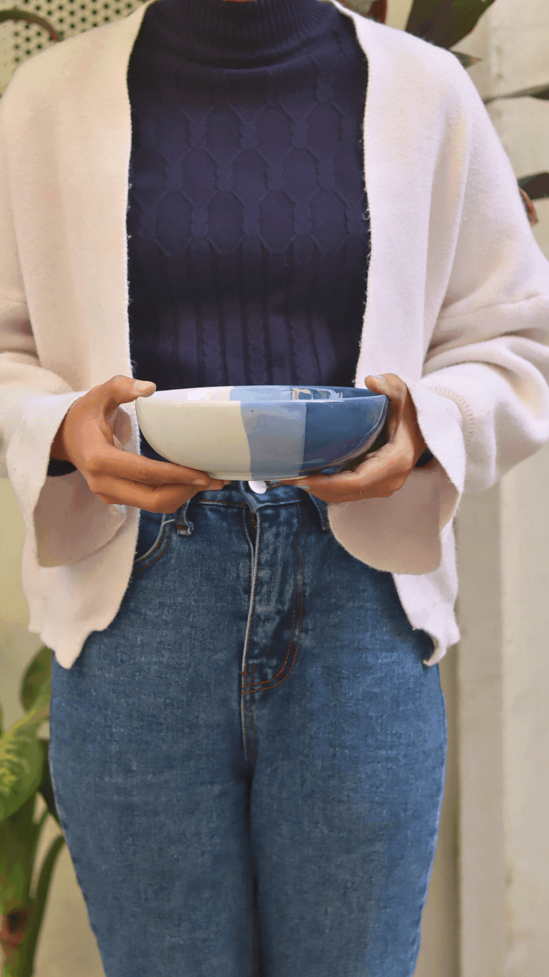 Blue & White Curry Bowl