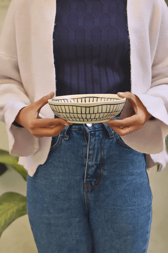 Zebra bowl
