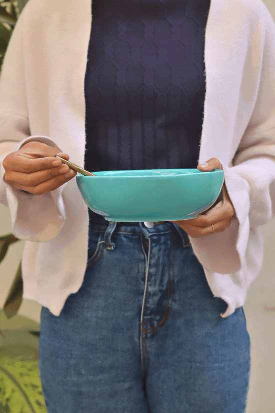 Basic Teal Bowl