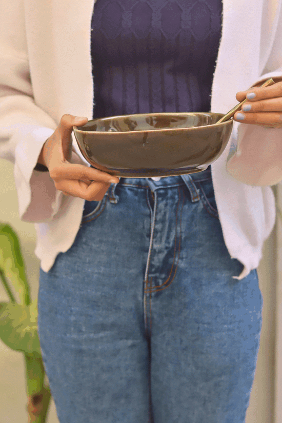 Coal Black Nut Bowl