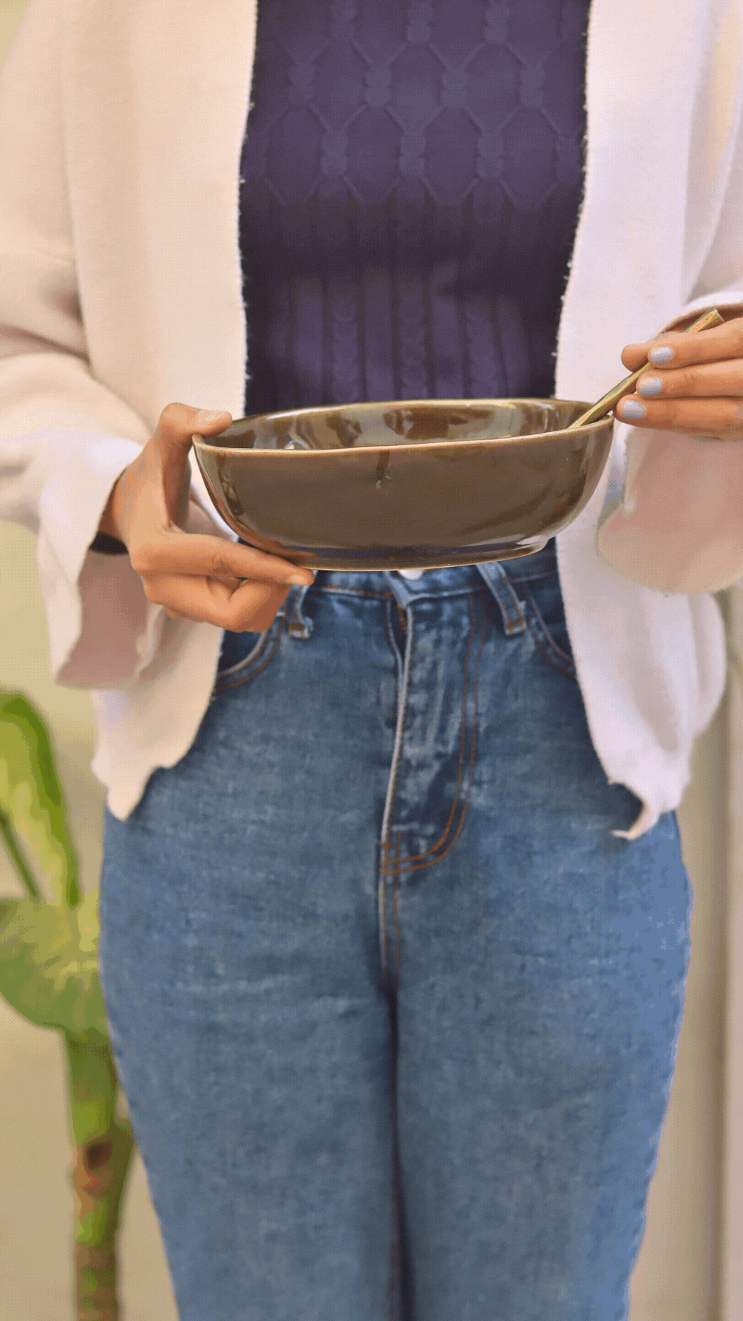 Coal Black Nut Bowl
