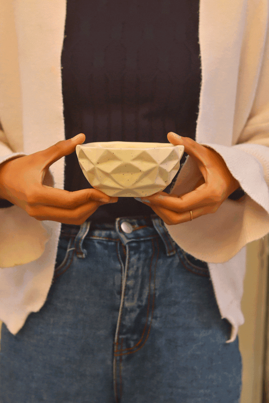 White Diamond Bowl - Small