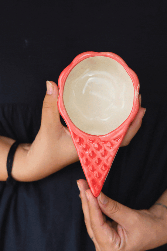 IceCream Cone - Red
