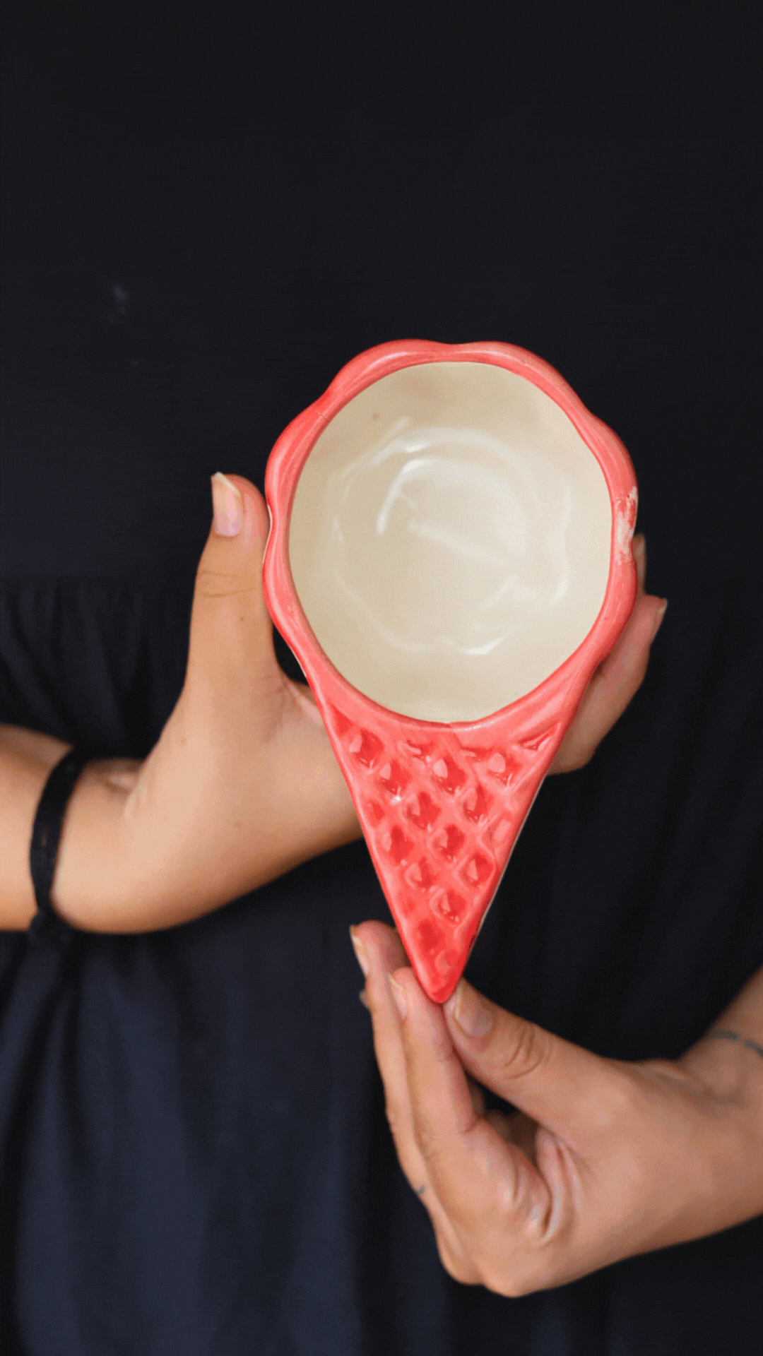 IceCream Cone - Red
