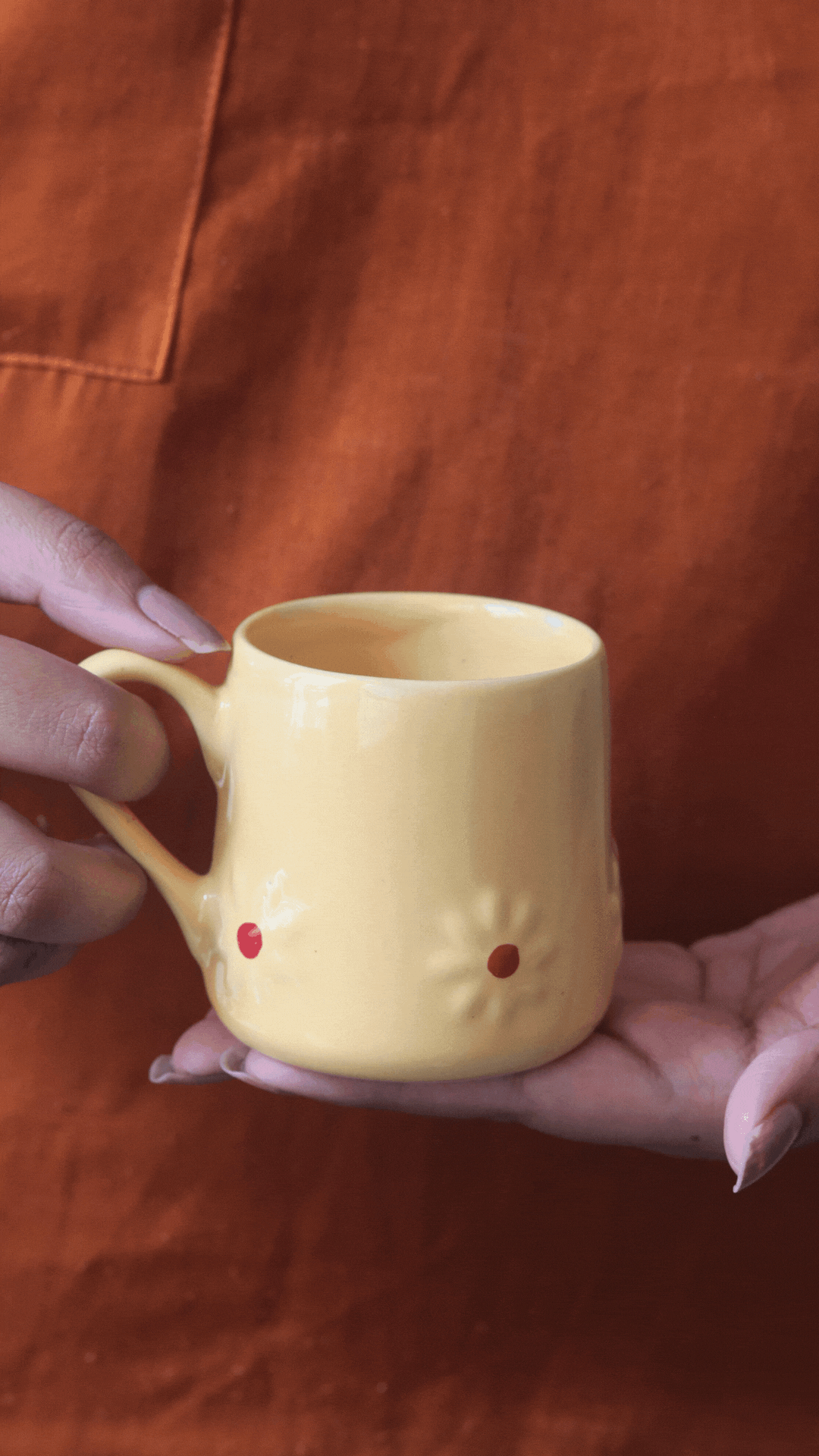Yellow Lily Mug