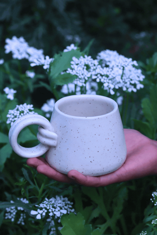 Knotted Handle Mug