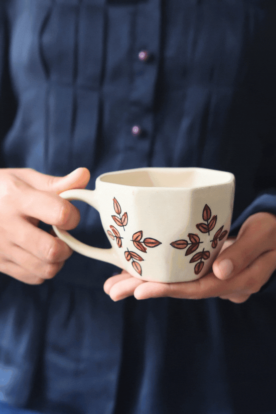 Small Autumn Leaf Mug
