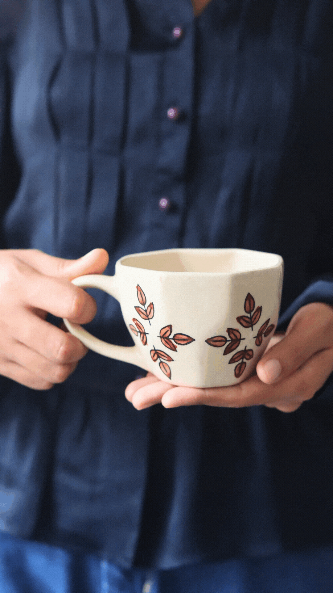 Small Autumn Leaf Mug