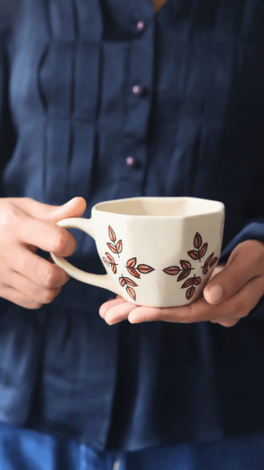 Small Autumn Leaf Mug