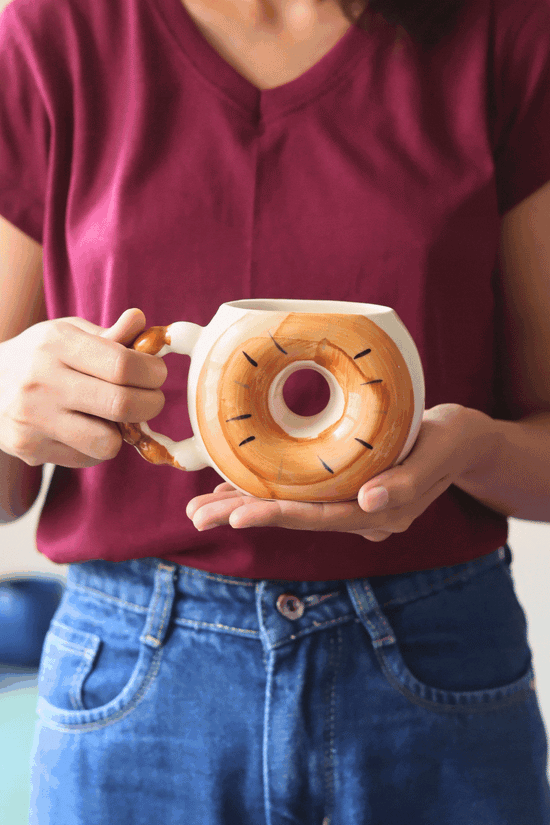 Donut Mug - Brown