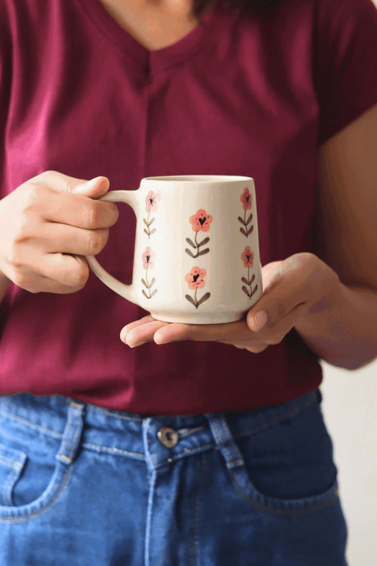 Poppy Flower Mug
