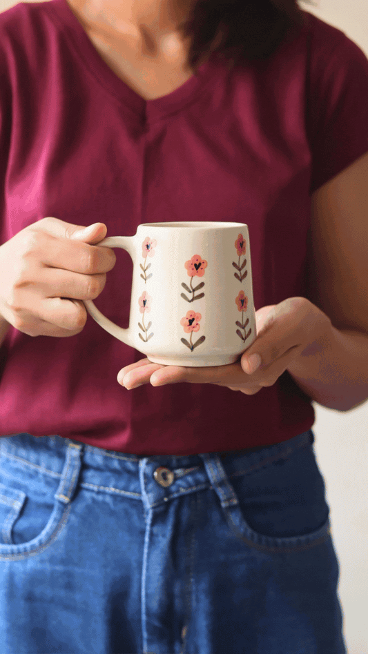 Poppy Flower Mug