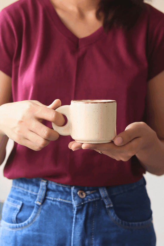 Cream Tea Cups - Set of 6
