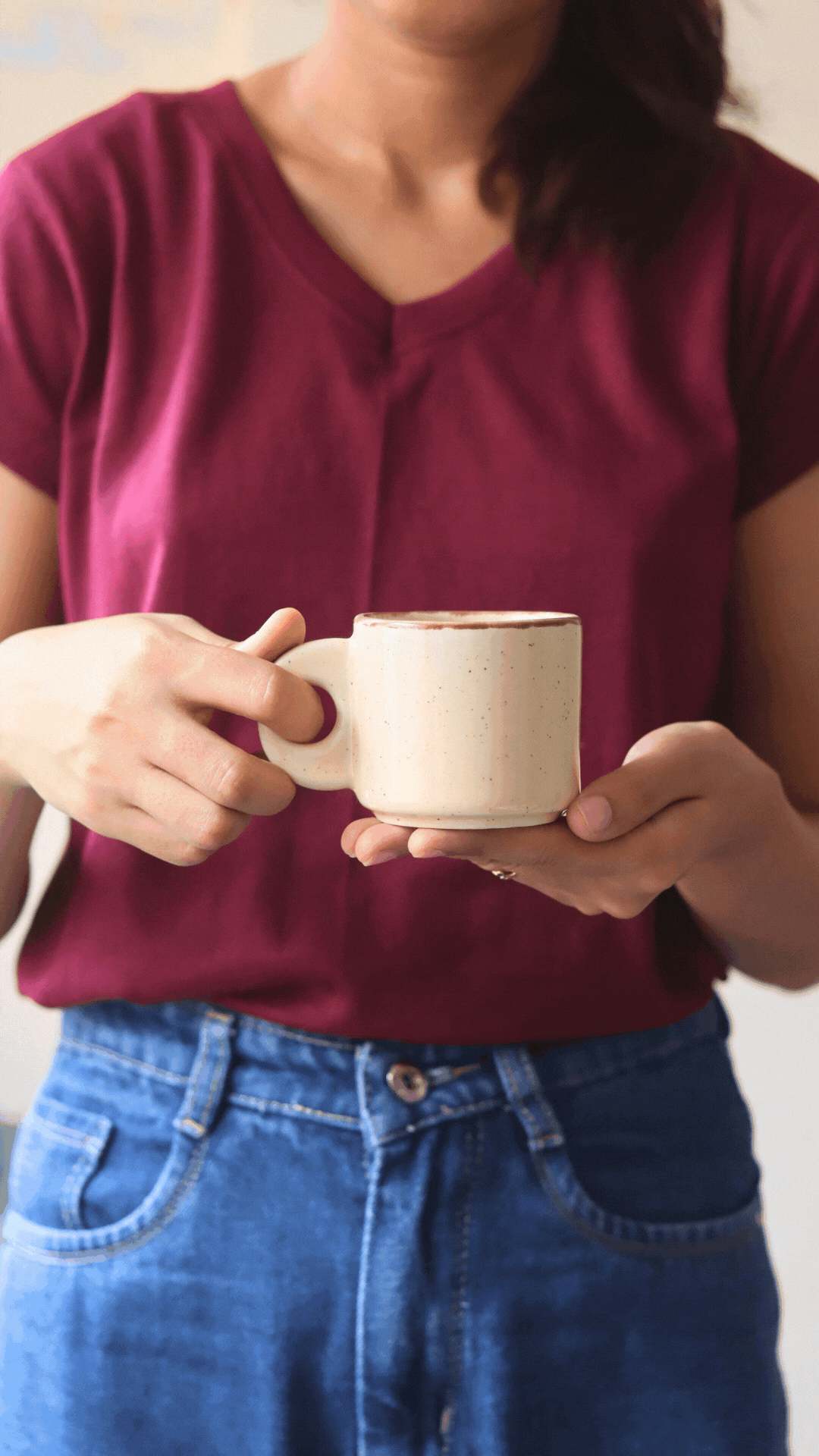 Cream Tea Cups - Set of 6