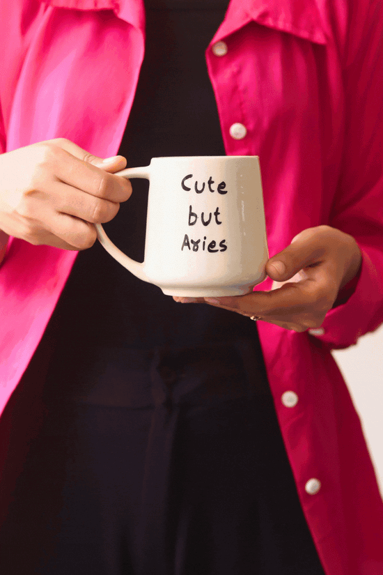 Cute But Aries Mug