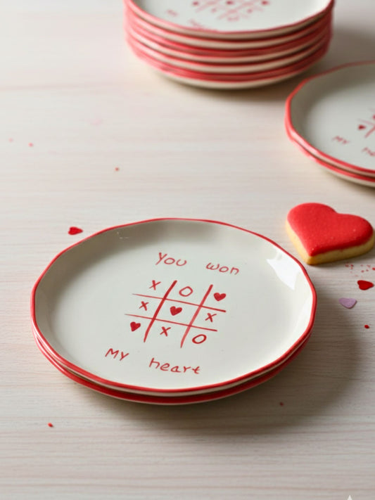 You won my heart - Plate
