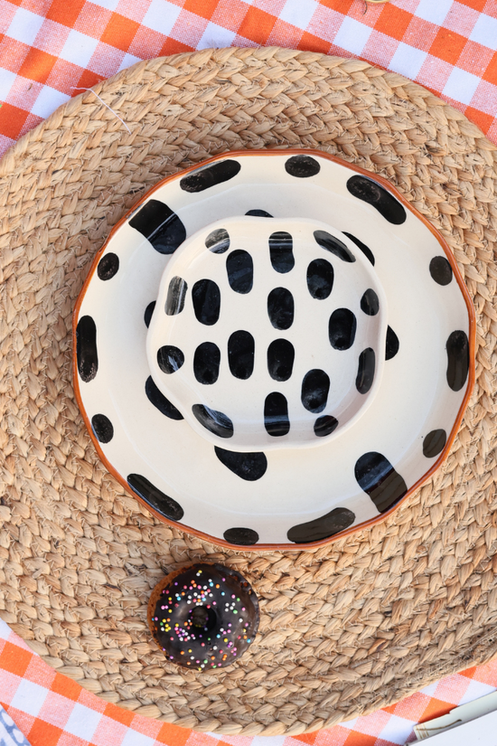 handmade snack & dessert plate 