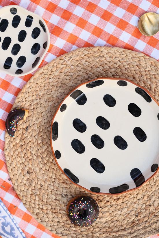 snack plate & dessert plate made by ceramic 