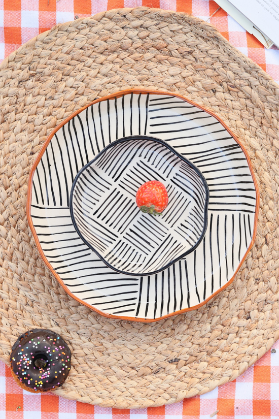 snack plate & dessert plate 