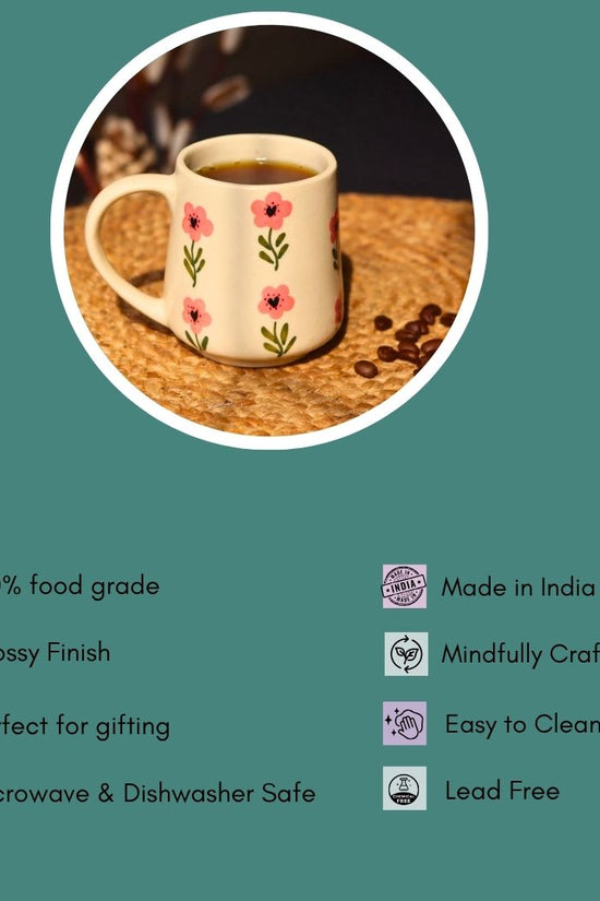 Poppy Flower Mug