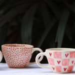 Set of 6 handmade mugs (For the price of 5) made by ceramic