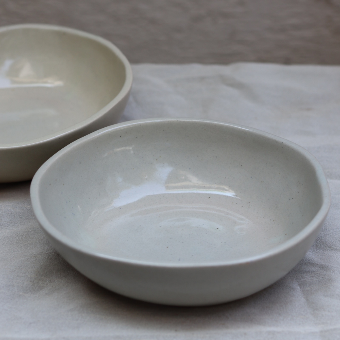 Set of three Curry Bowls made by ceramic