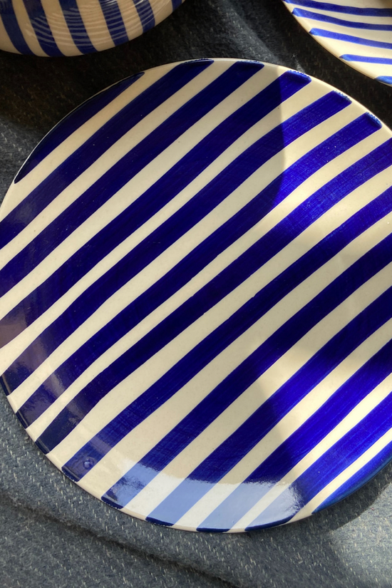 Thick & Thin Stripes Plate