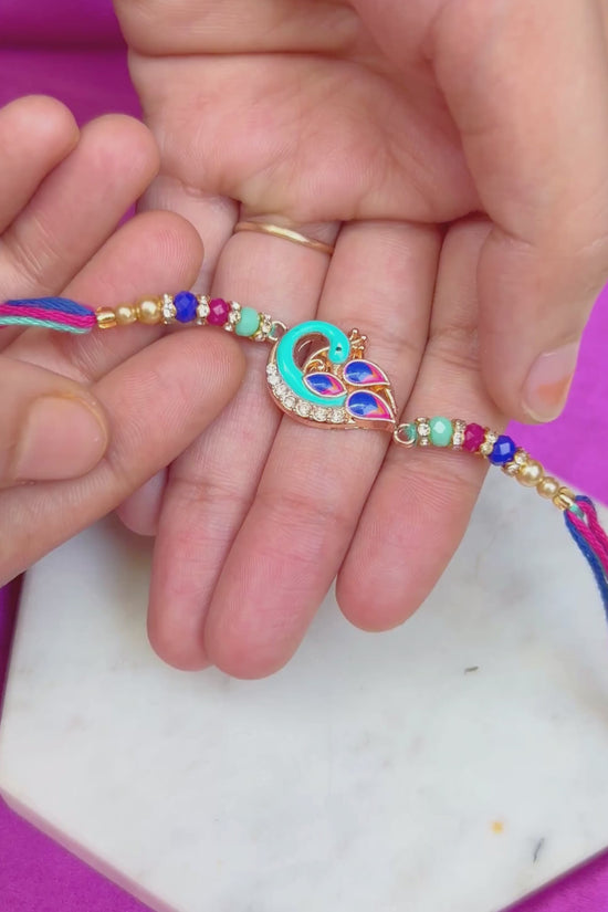 Peacock Rakhi