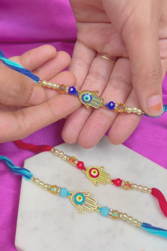 Hamsa Shield Rakhi