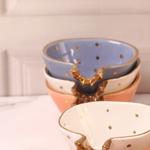 Ceramic anar ice cream bowls 