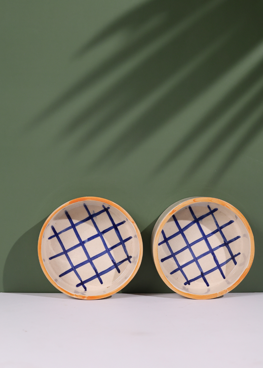 Blue Checks Breakfast Bowl