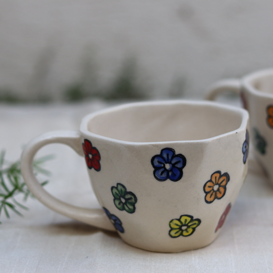 Back to School Flower Mug