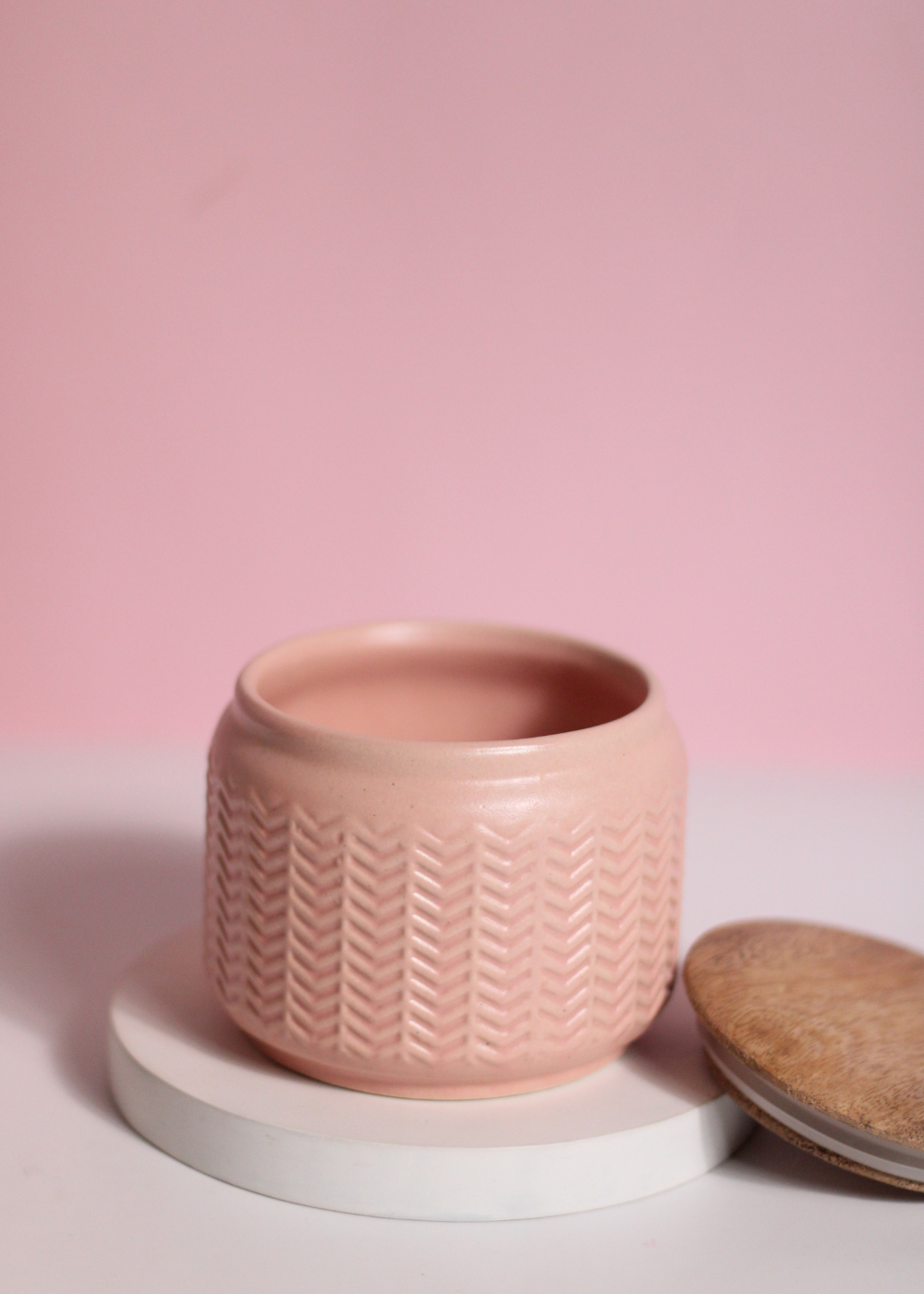 Pink Airtight Storage Jar - Small