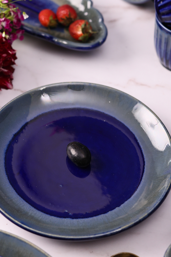 Royal Blue Dinner Plate