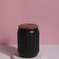 Black Airtight Storage Jar - Large