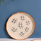 Tic Tac toe Plate