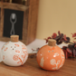 Peach Floral - Salt & Pepper Shakers